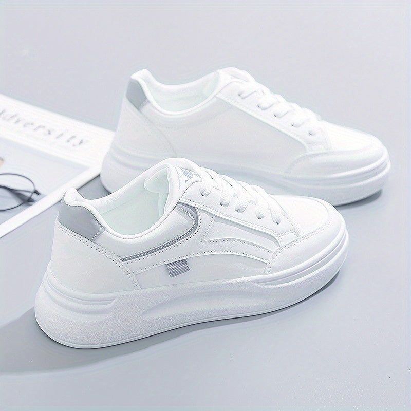 Eleganti Scarpe Bianche con Comfort Leggero