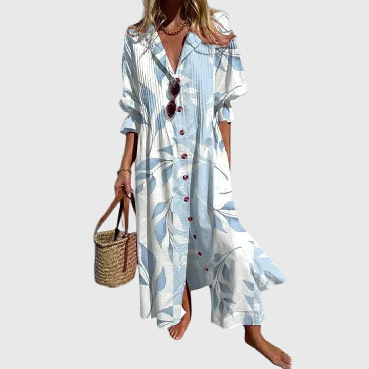 Zariah | Elegante Abito Maxi in Stile Bohemien