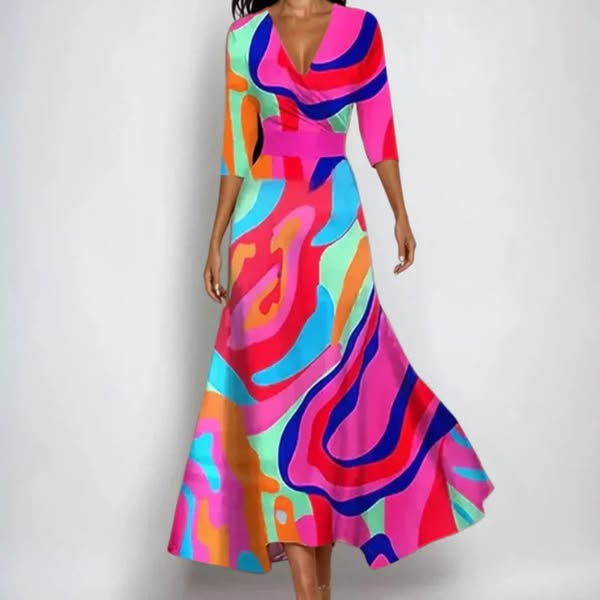 Emily | Elegante Abito Floreale