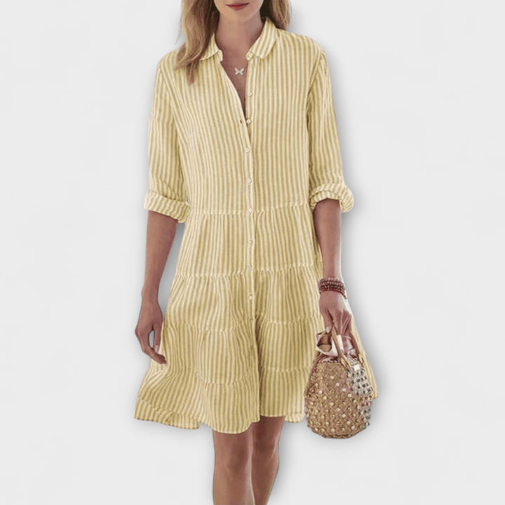 Nadie - Vestito Leggero a Righe