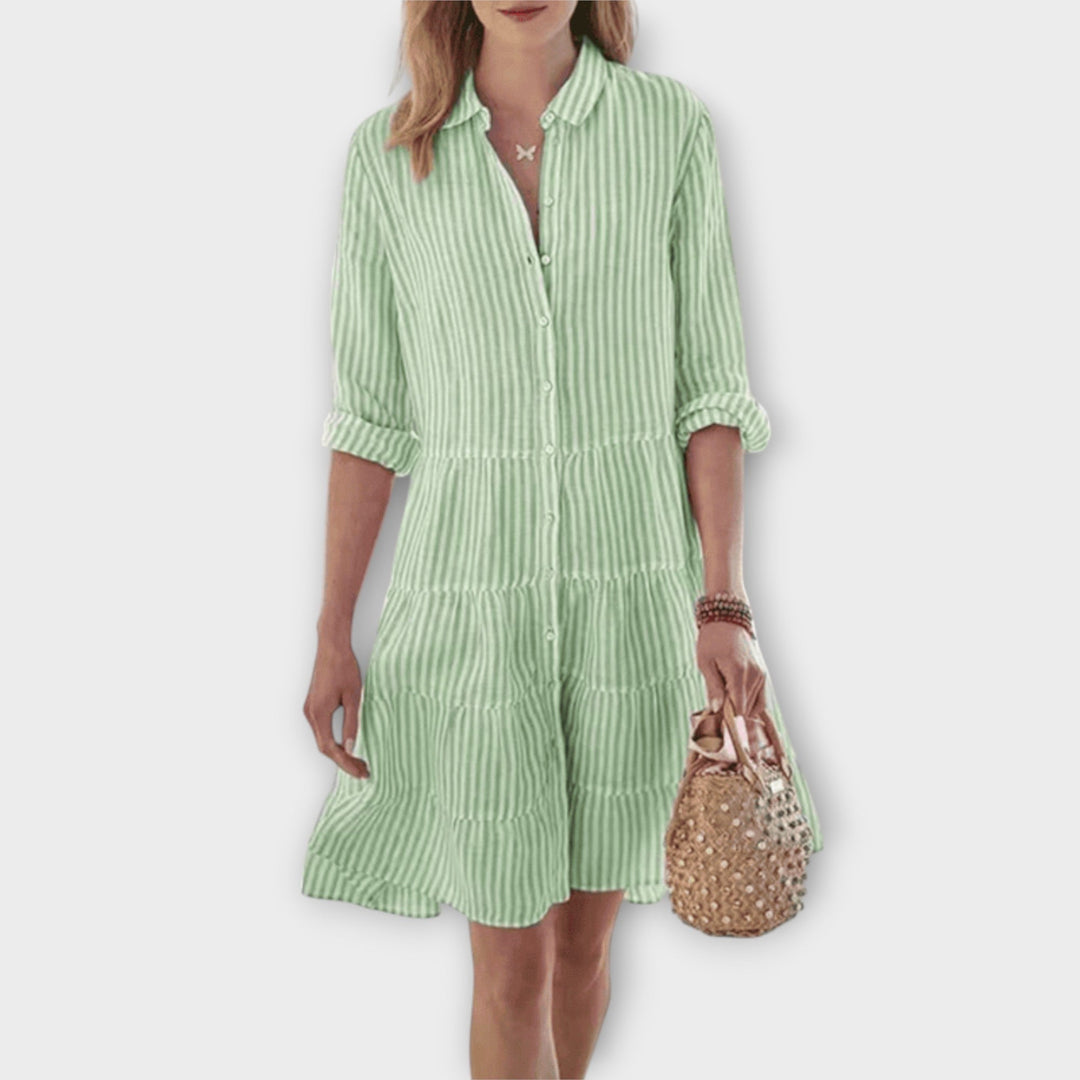 Nadie - Vestito Leggero a Righe