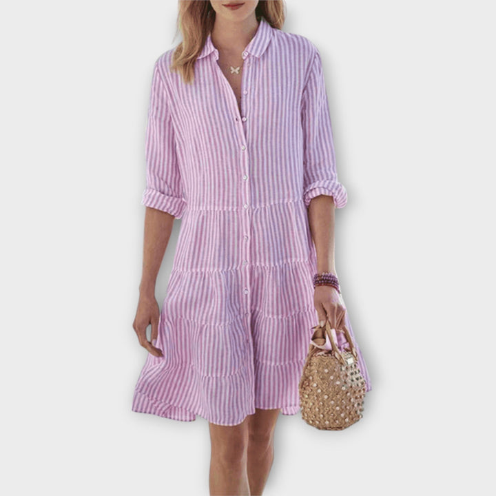 Nadie - Vestito Leggero a Righe