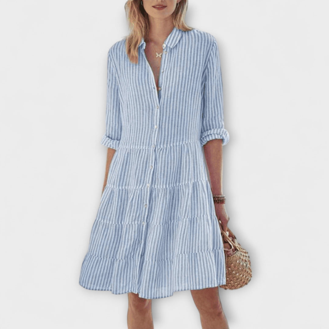 Nadie - Vestito Leggero a Righe