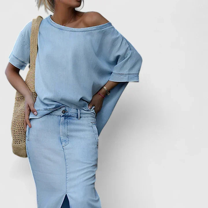 Averlynn | Elegante Set di Gonna Maxi